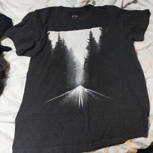 Apt. 9 Charcoal Forest Graphic Tee